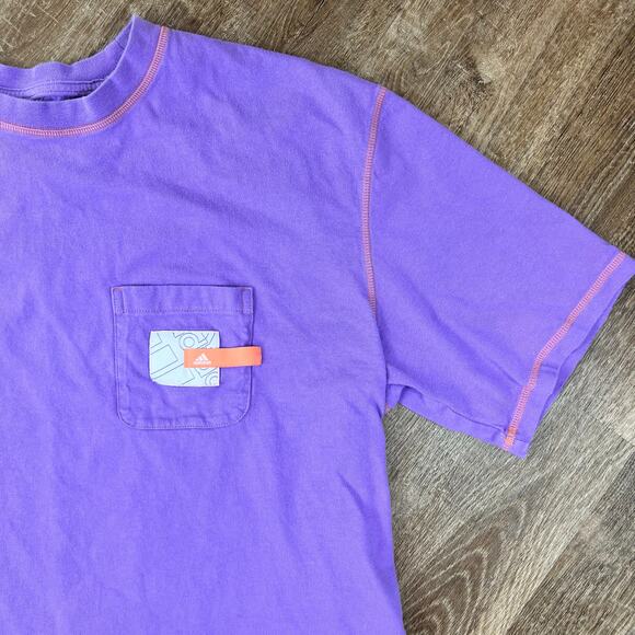Adidas Sport Statement Boyfriend Pocket Tee - Picture 3 of 4